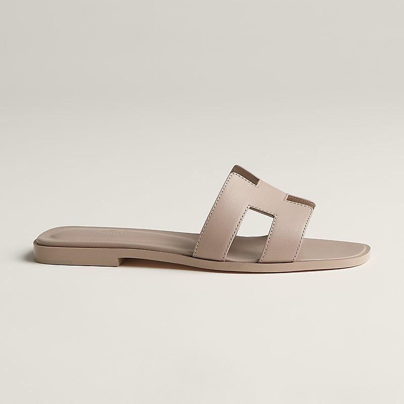 Giày Hermes Oran Sandal Nữ Be